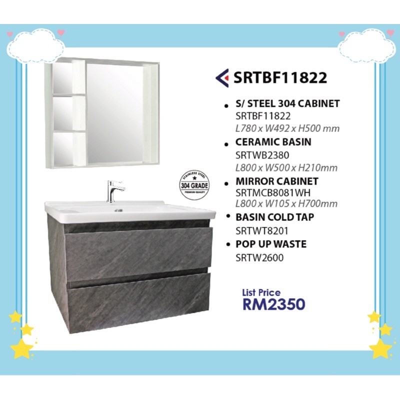 Sorento basin 5 in 1 Shopee Malaysia