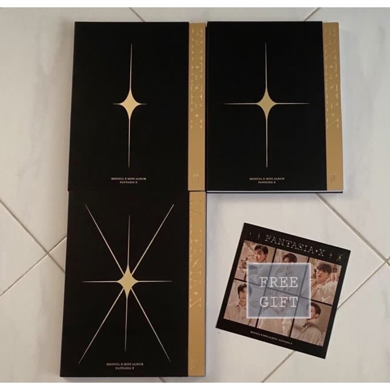 Monsta X Fantasia X Album (Photobook + CD + Sticker) Shopee Malaysia