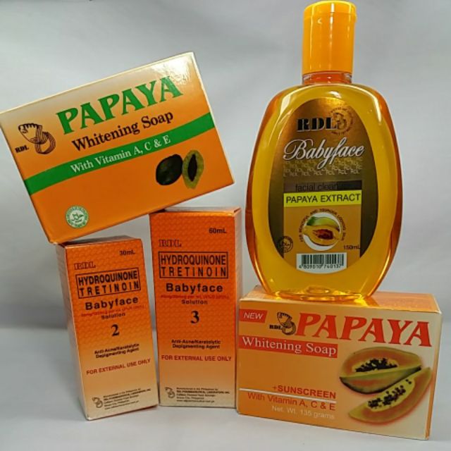 RDL Babyface Skincare Set Shopee Malaysia