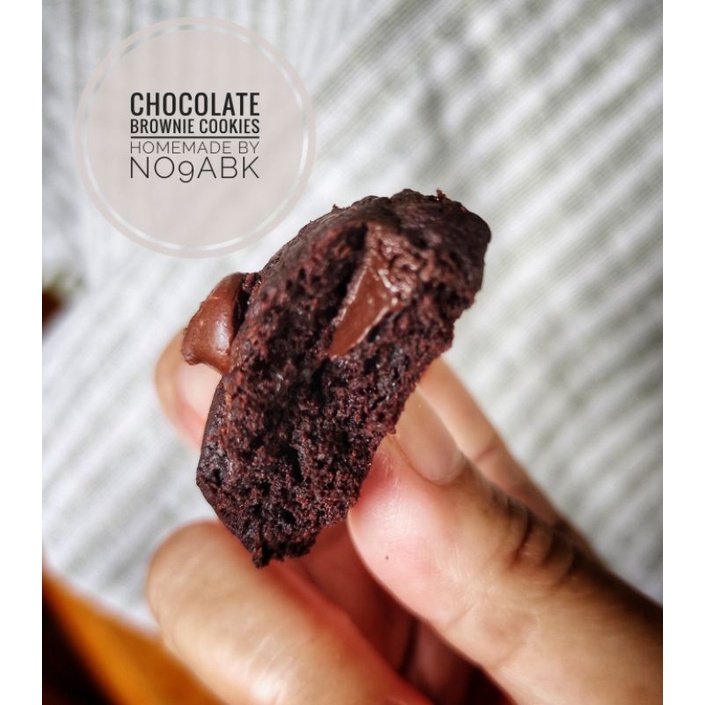 HALAL HOMEMADE Chocolate Brownie Cookies Pure Butter Shopee Malaysia