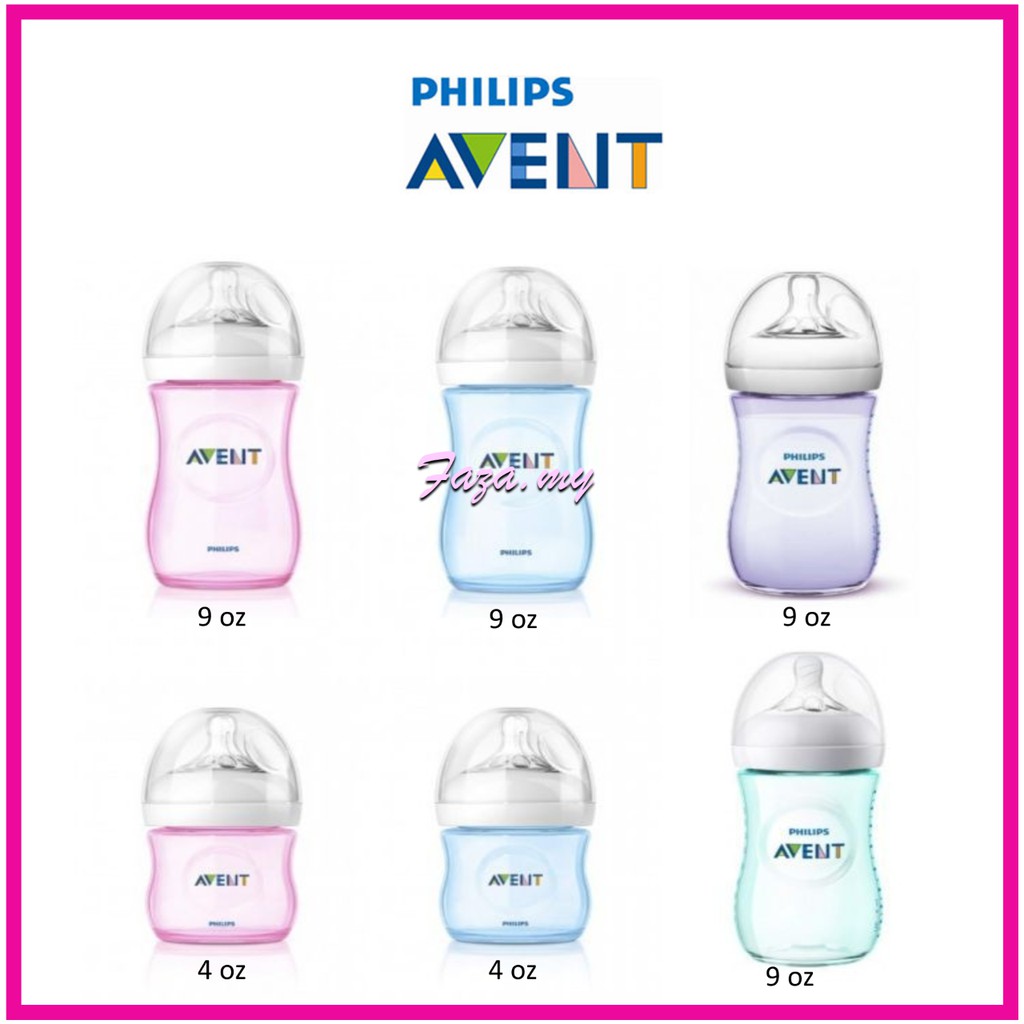 Botol Susu AVENT NATURAL Special Edition (4 oz, 9 oz