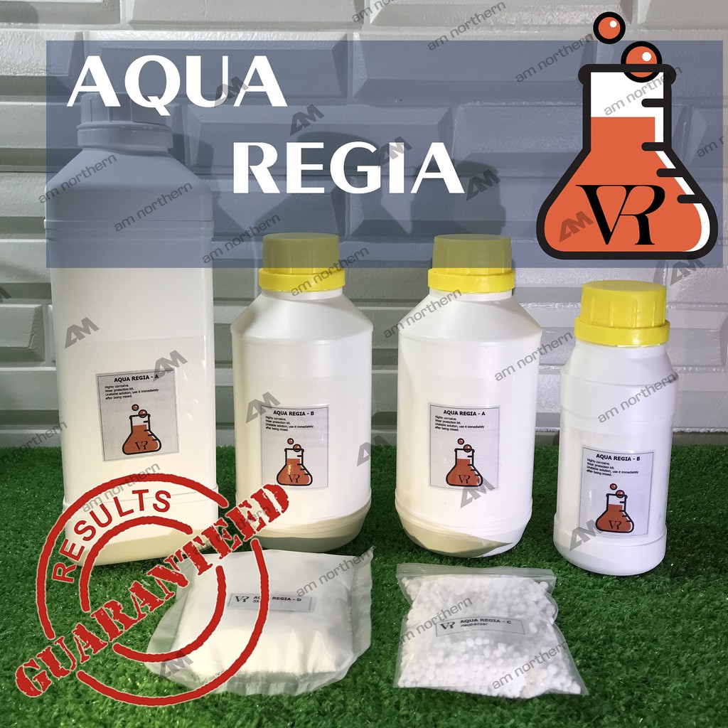 Aqua Regia KIT Guaranteed to work with SMB Gold Extract Shopee Malaysia