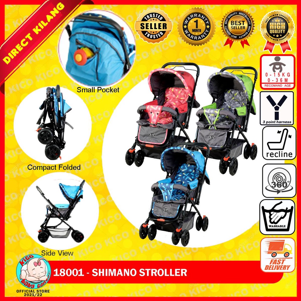 BABY STROLLER MY DEAR SHIMANO STROLLER HANDLE BOLEH LARAS PARENTS