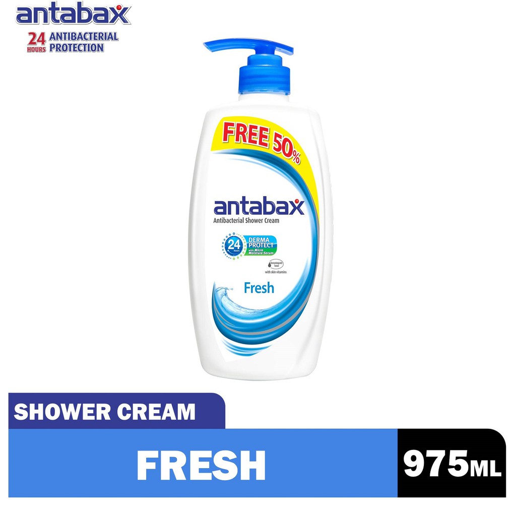 Antabax Shower Cream Fresh (975ml) Shopee Malaysia
