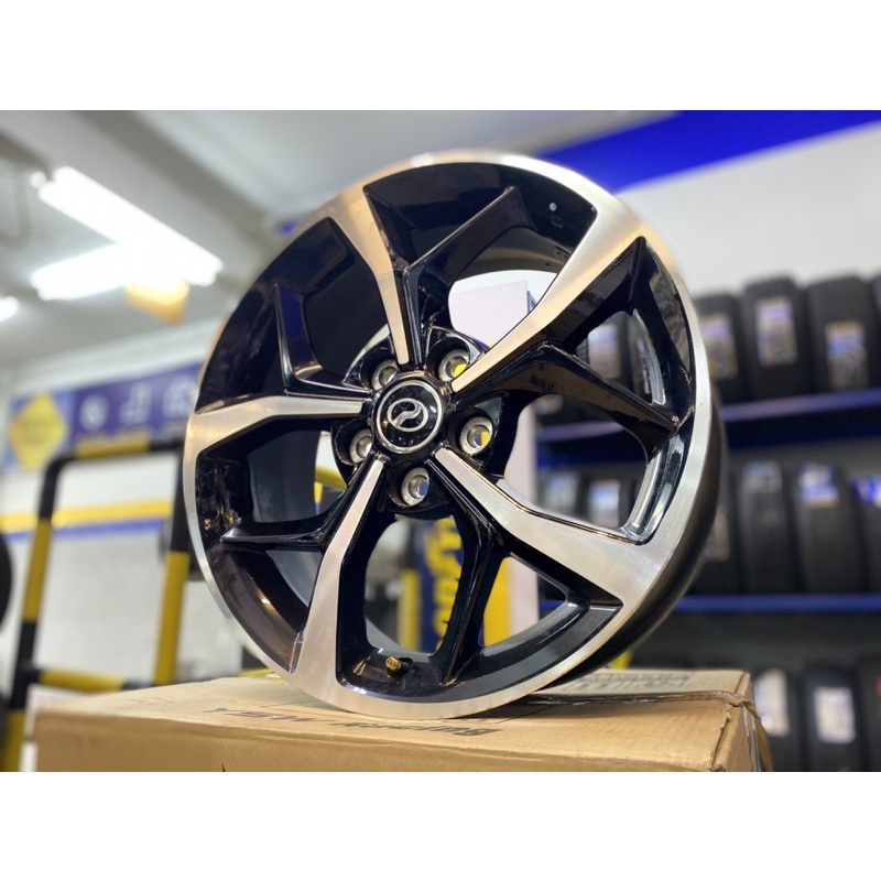 Used sport rim 17 inch Original Perodua Aruz (set of 4pcs) Shopee