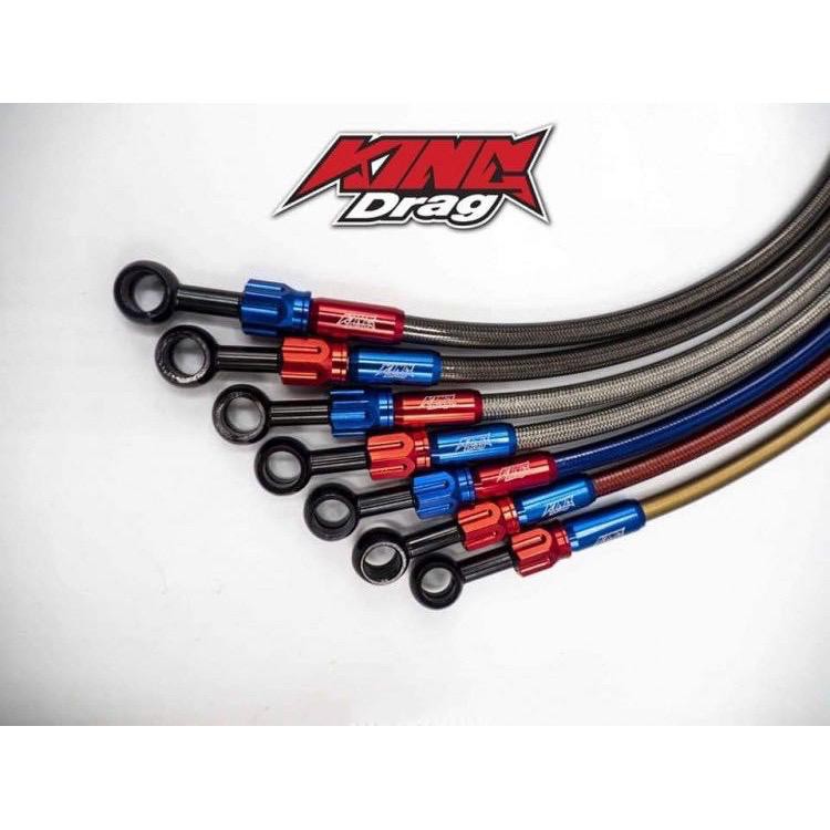 BRAKE HOSE KING DRAG KINGDRAG ORIGINAL UNIVERSAL Y15 V1 V2 / RS150