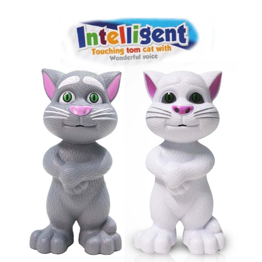 Talking Tom Cat For Kids / Kucing Mainan Bercakap KanakKanak 4 In 1