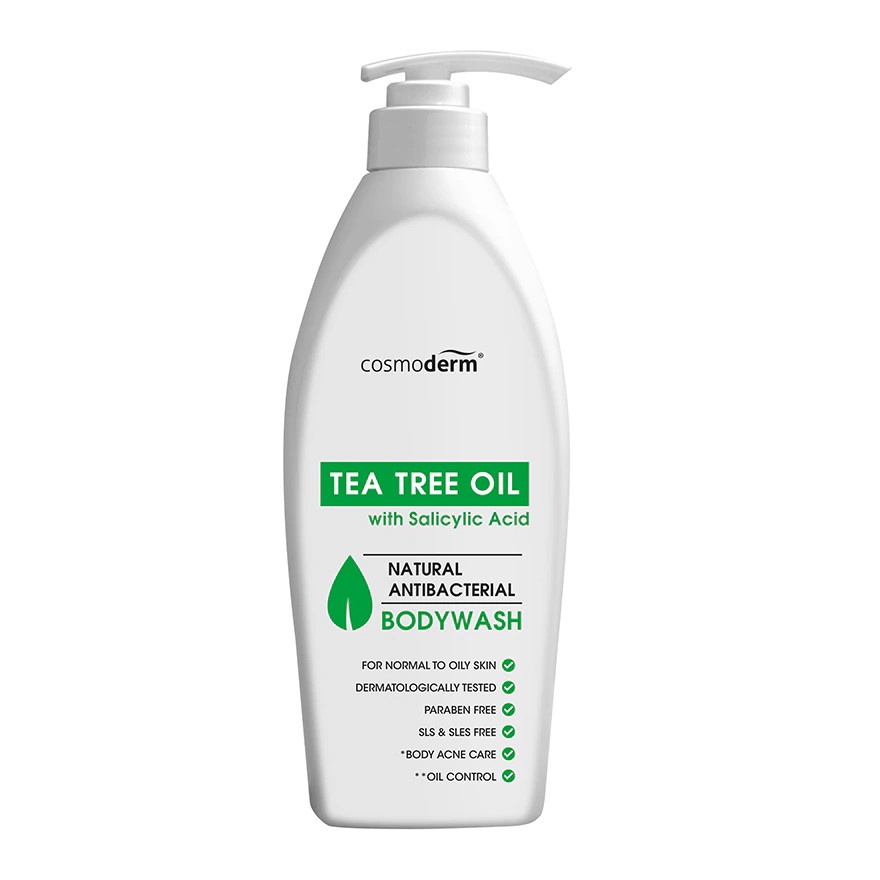COSMODERM TEA TREE OIL SHOWER GEL 500ML (EXP 02/2025) Shopee Malaysia