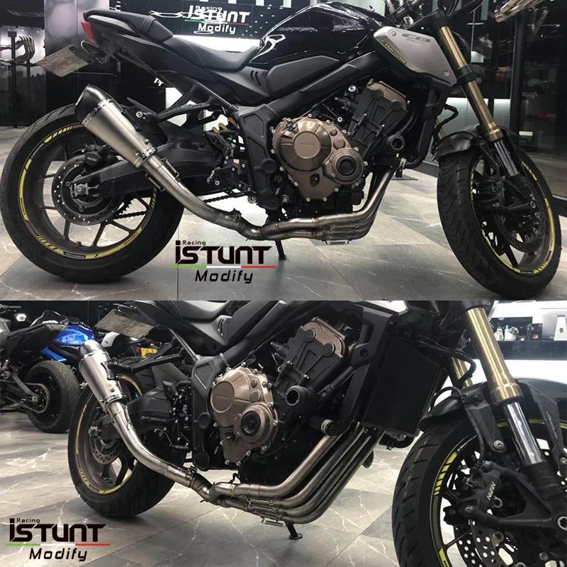 CB650F Full System Motorcycle Yoshimura ALPHR Exhaust Muffler Front