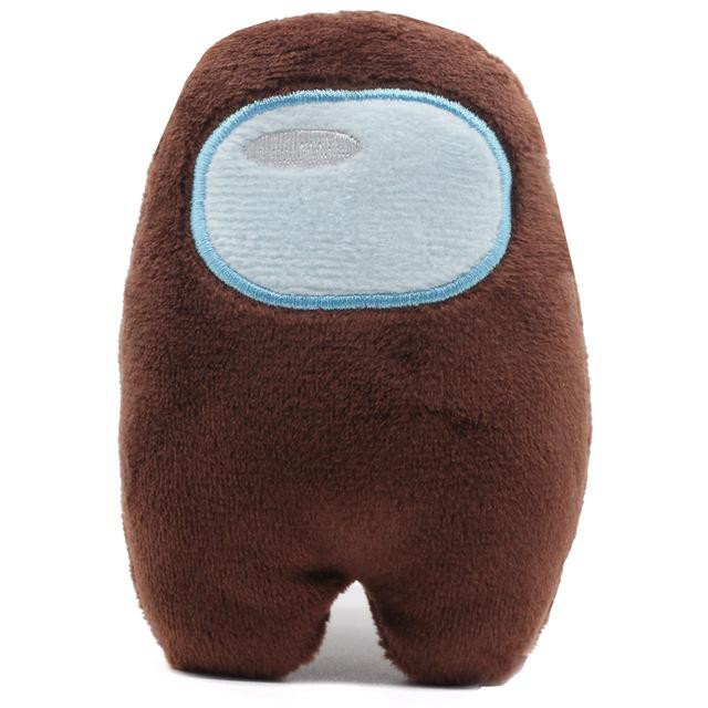 Set Of 12 Among Us Plush Toy Game Themed Stuffed Doll Mini Squeaky