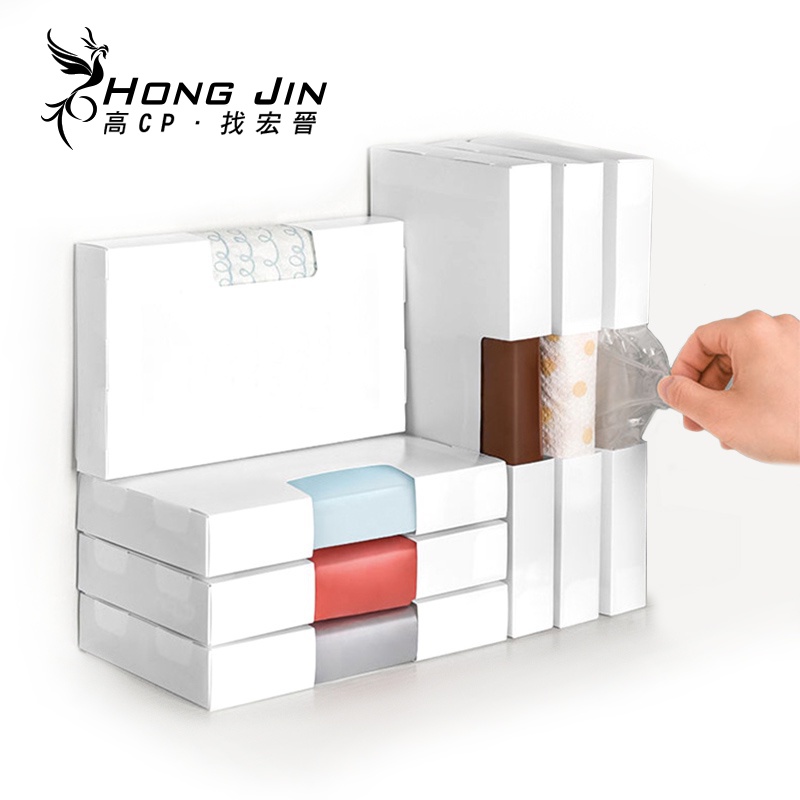 Plastic Bag Storage Box Extraction FreshKeeping Garbage Organizer