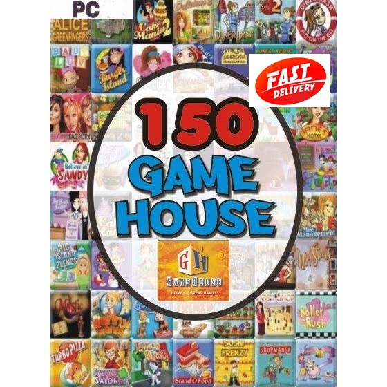 🔥150 GameHouse Game Collection🔥 Digital Downlaod PC Games Fast Delivery