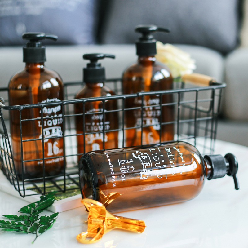 Decorative Refillable Shampoo Bottles Shelly Lighting