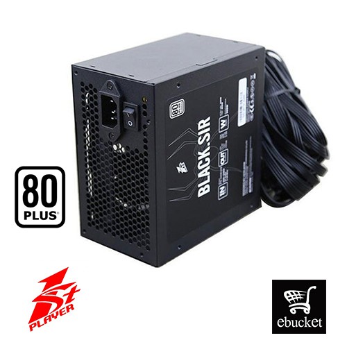 1st Player Black Sir PS500EUW (500w Rated) NonModular PSU Shopee