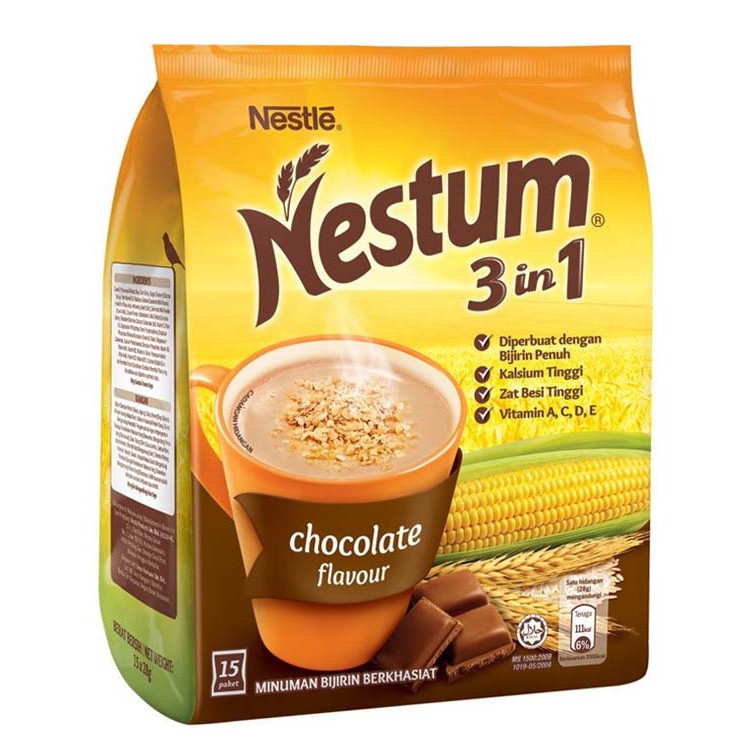 Nestle Nestum 3 In 1 Chocolate (28G X 15'S) | Shopee Malaysia