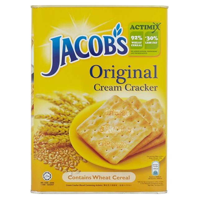 Jacobs Cream Cracker (700g) Shopee Malaysia