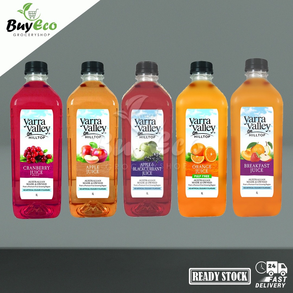 [IMPORTED] FRUIT JUICE YARRA VALLEY HILLTOP 1L Shopee Malaysia