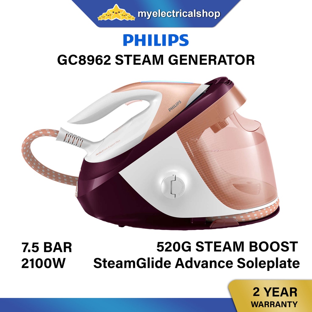 Philips GC8962 PerfectCare Expert Plus Steam generator iron ( NO BURN