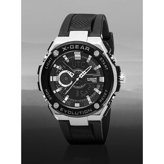 XGEAR 100 ORIGINAL WATCH XG3788C BLACK/SILVER Shopee Malaysia