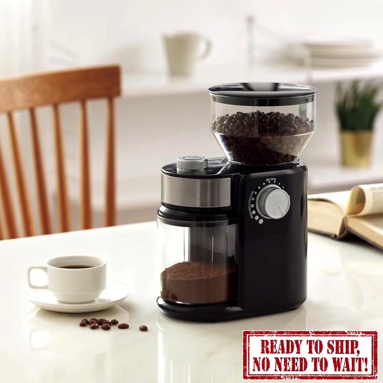 COFFEEMAX EG003 Electric grinder Coffee 4Gear Thickness Adjustable