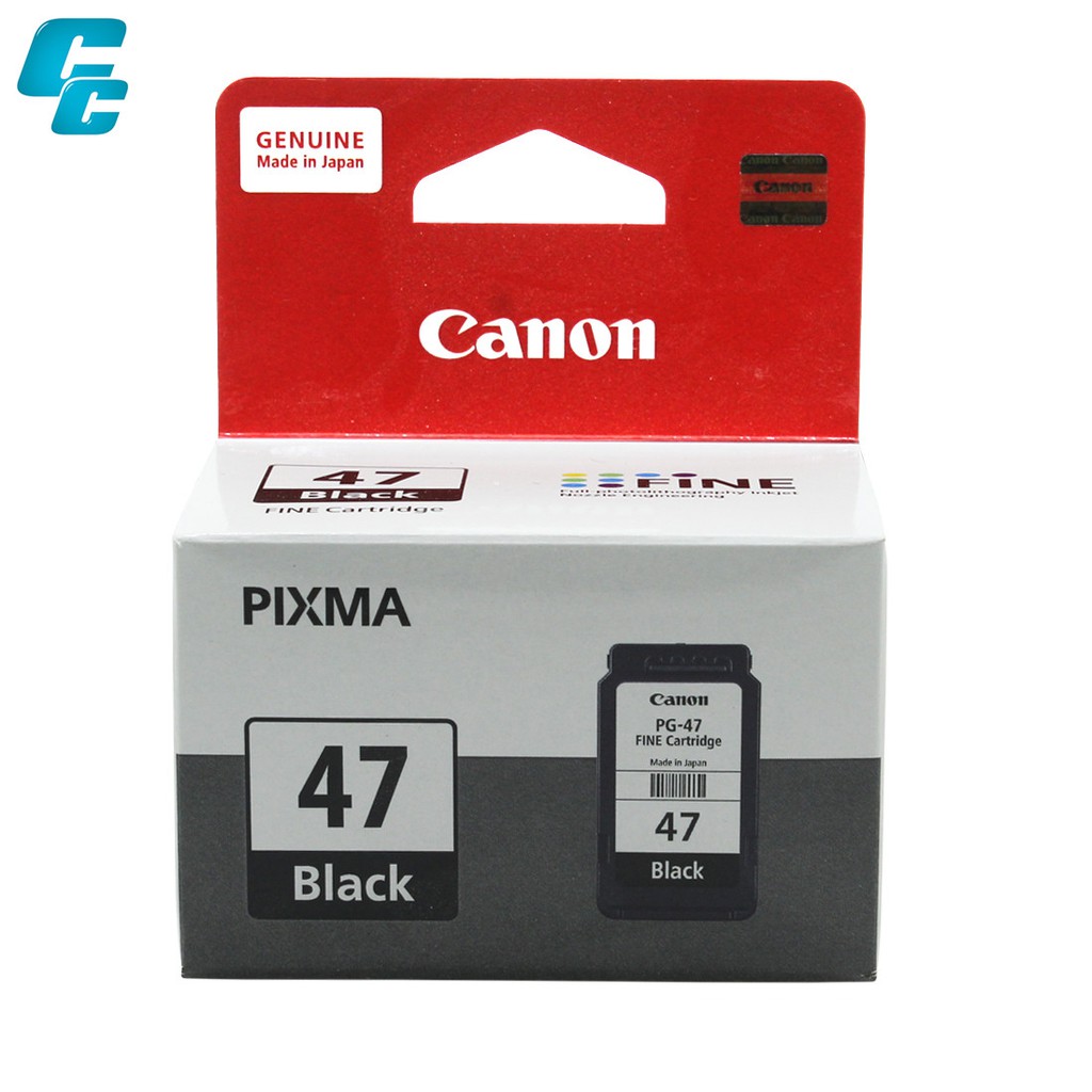 CANON PG47 15ML BLACK INK CARTRIDGE PG47 *** E400 E410 E460 E470 E480