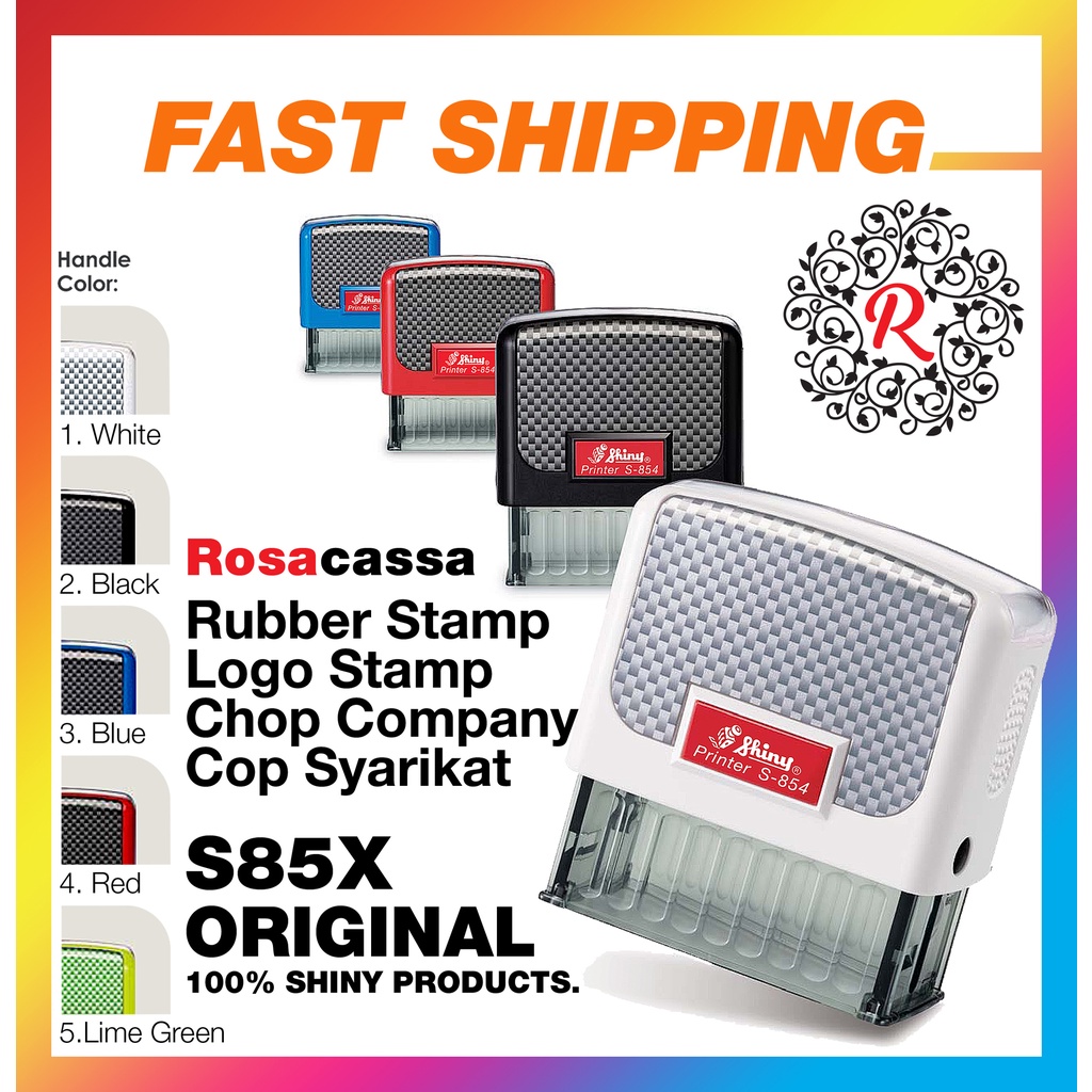 Rubber Stamp, Logo Stamp, Rubber Stamp Customize, Cop Syarikat, Chop