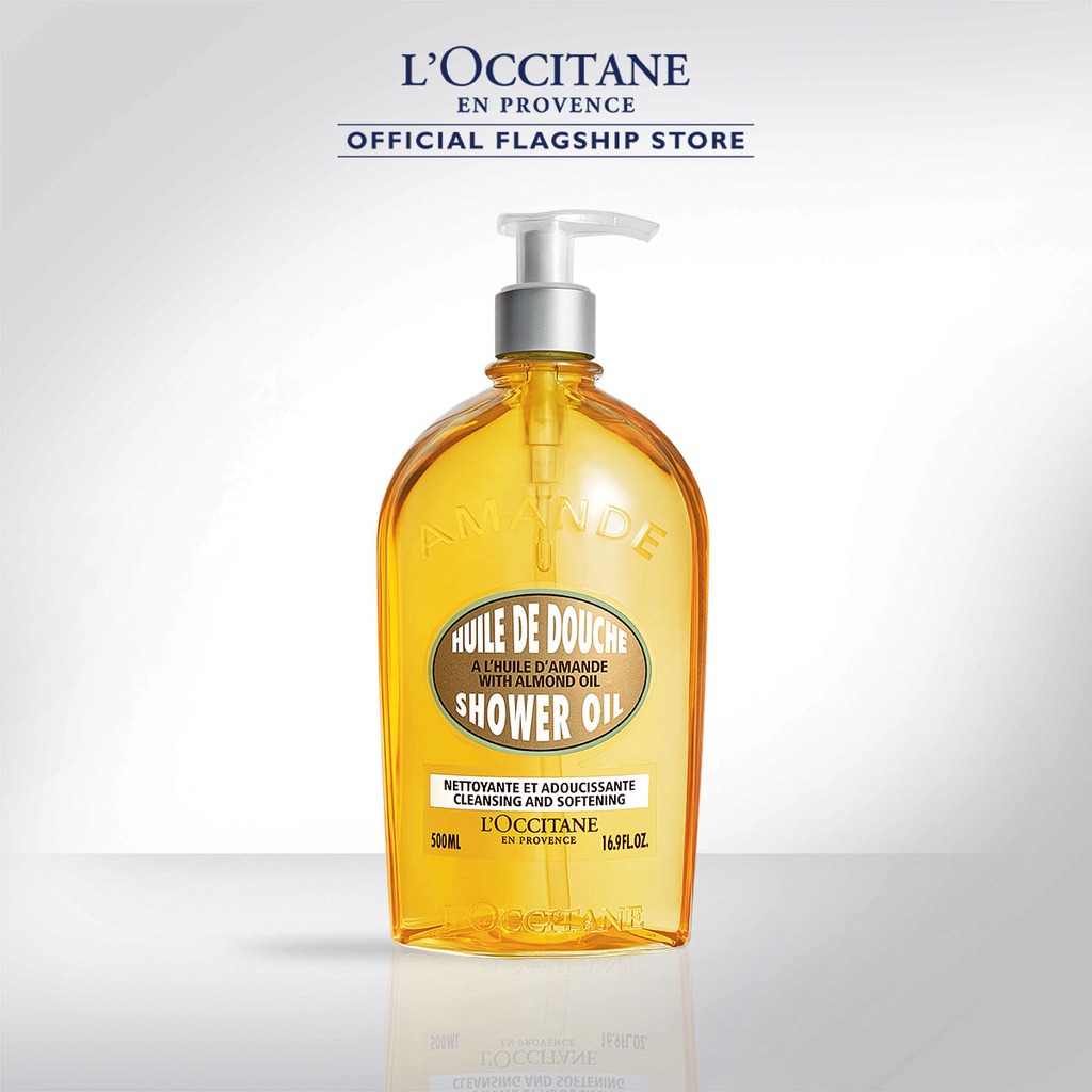 L'Occitane Almond Shower Oil Jumbo Size (500ml) Shopee Malaysia