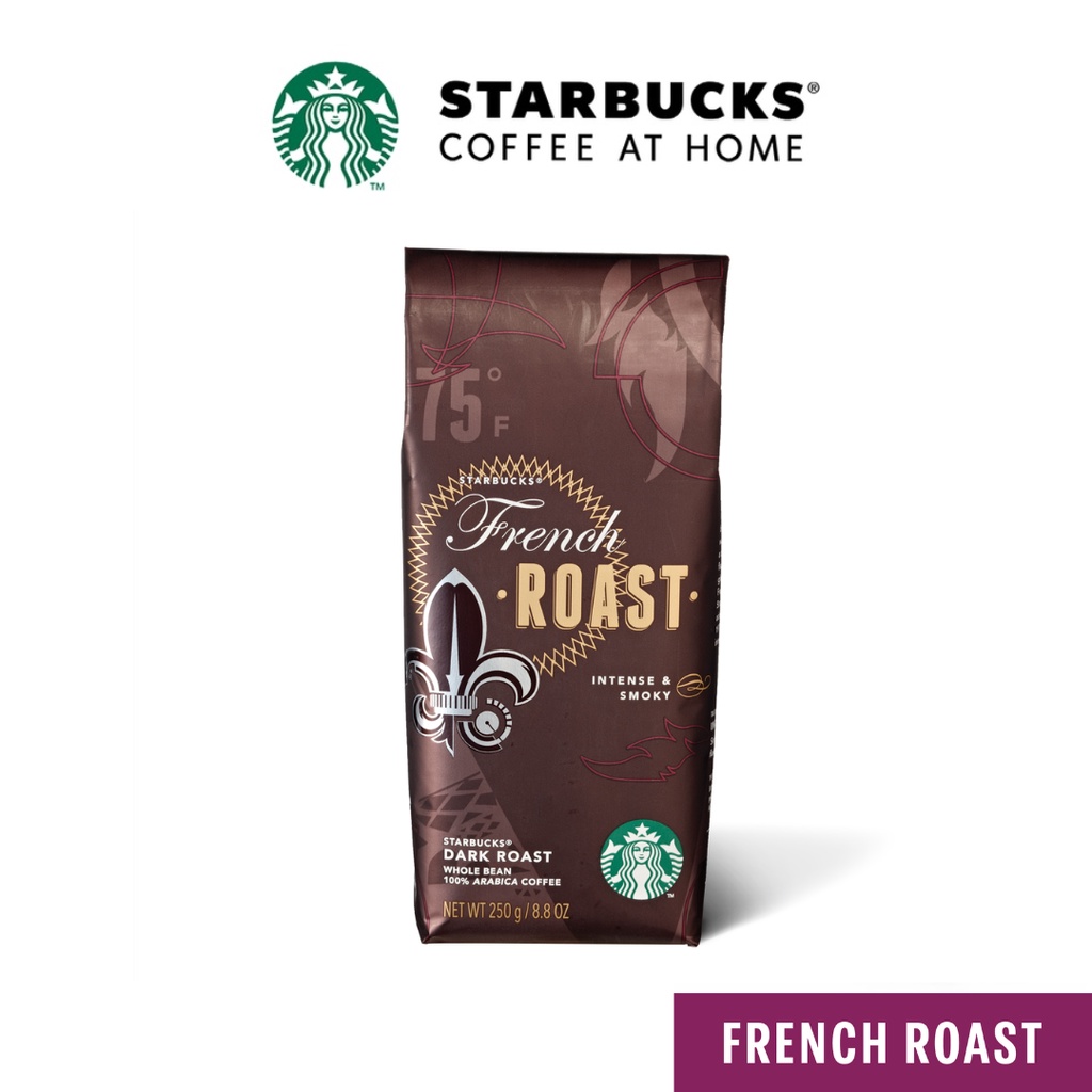 (FRESH GRIND) Starbucks French Roast Dark Roast Coffee (250g) Shopee