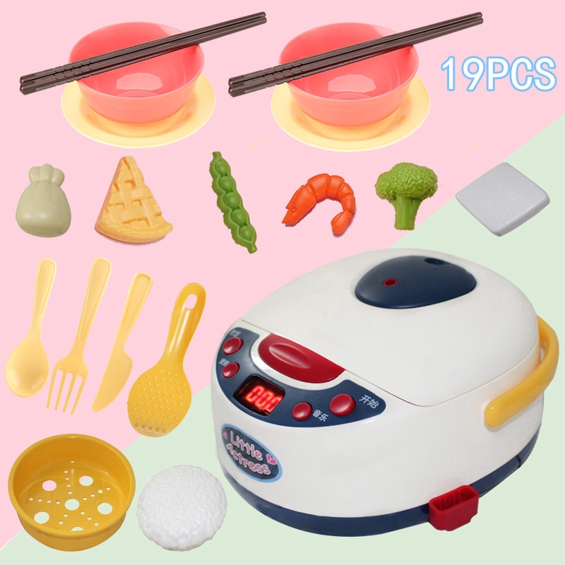 Roleplay Kitchen Toy Rice Cooker Kitchen Cooking Simulation Role Play