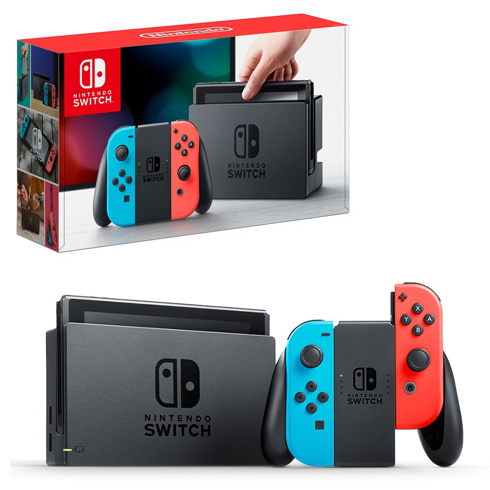 Nintendo Switch Neon MAXSOFT 1YEAR WARRANTY+FREE GIFT Shopee Malaysia