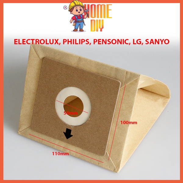 Vacuum Cleaner Dust Bag Universal for Pensonic, electrolux, philip, LG