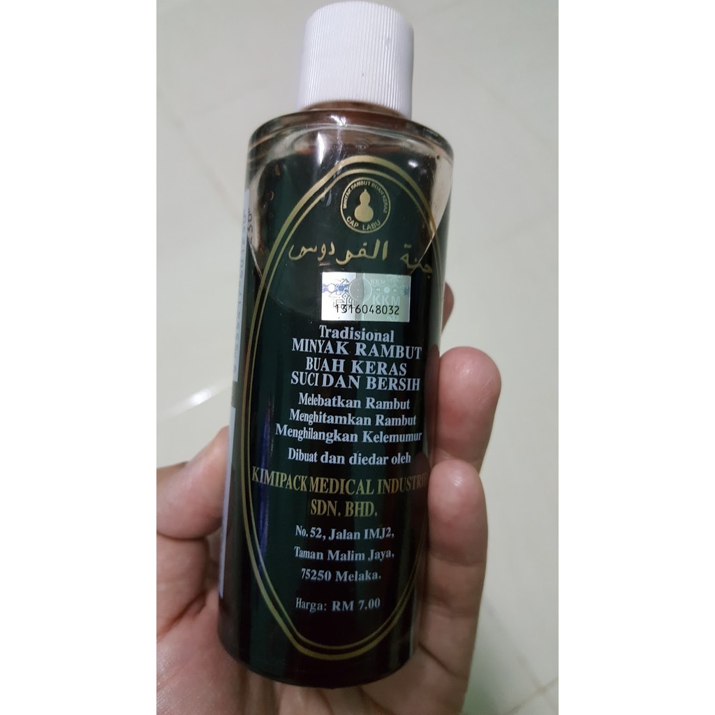 Minyak Buah Keras Untuk Rambut malaybodi