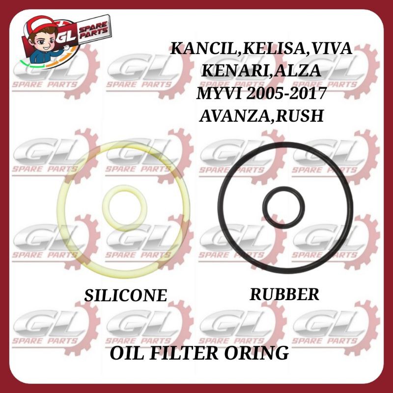 OIL FILTER HOUSING/OIL PUMP ORING MYVI 20052017 KANCIL KENARI VIVA