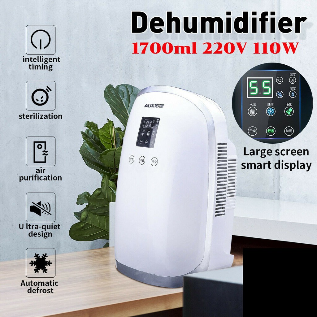 1.7L Portable Home Dehumidifier 220V 1700ML High Efficiency Quality Air