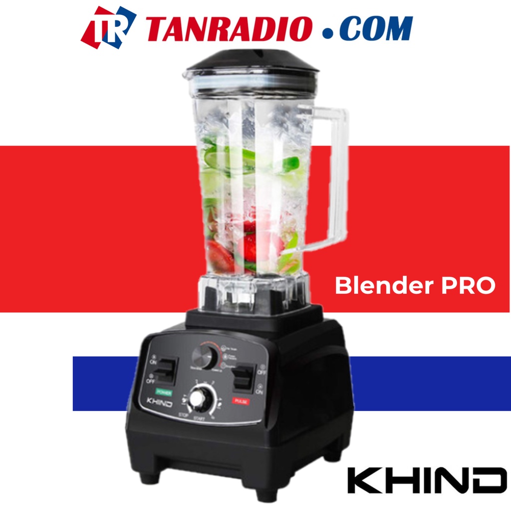 Khind Commercial Heavy Duty Blender BL2000P High Resistance Pengisar