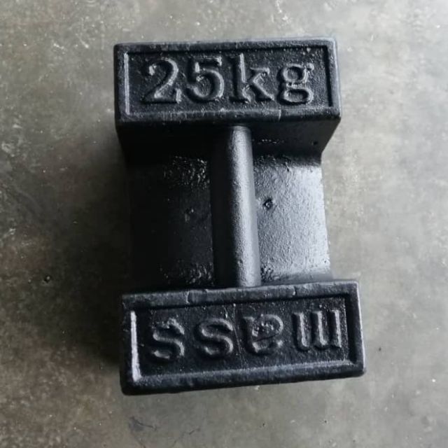25kg CAST IRON Standard Weight Shopee Malaysia