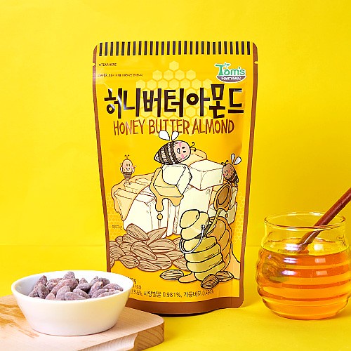 [HBAF] Korea Honey Butter Almond (500g) Shopee Malaysia