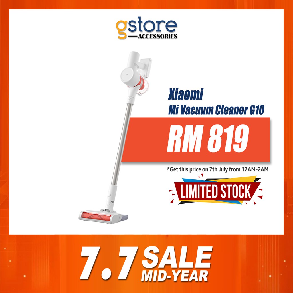 Xiaomi Mi Cordless Handheld Vacuum Cleaner G10 (2in1 Vacuum & Mop, 25