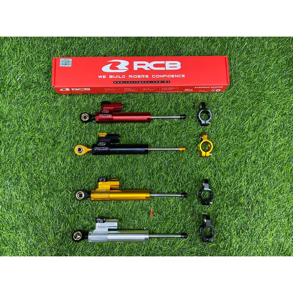 RCB HANDLE DAMPER VERSION SLINE STEERING DAMPER RACING BOY UNIVERSAL