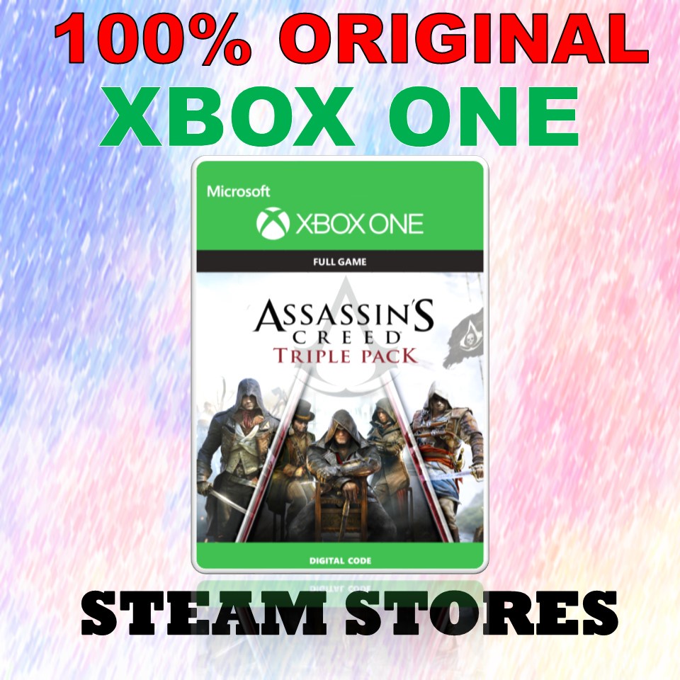 Assassin's Creed Triple Pack (Black Flag, Unity, Syndicate) 【XBOX ONE