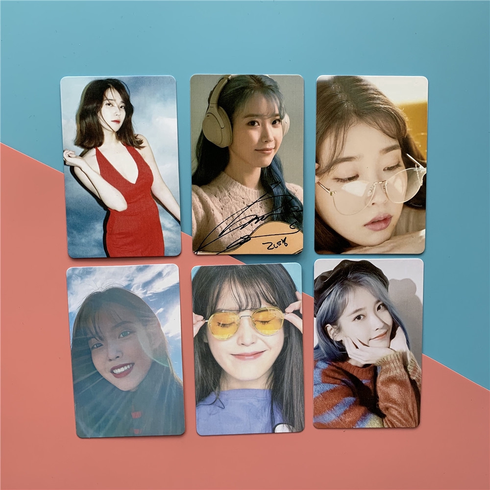 IU LOMO Cards Ji Eun Palette Photo Cards Shopee Malaysia
