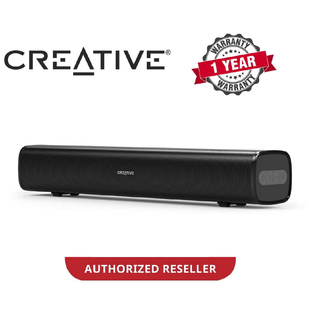 Creative Stage Air Compact Undermonitor Soundbar Shopee Malaysia