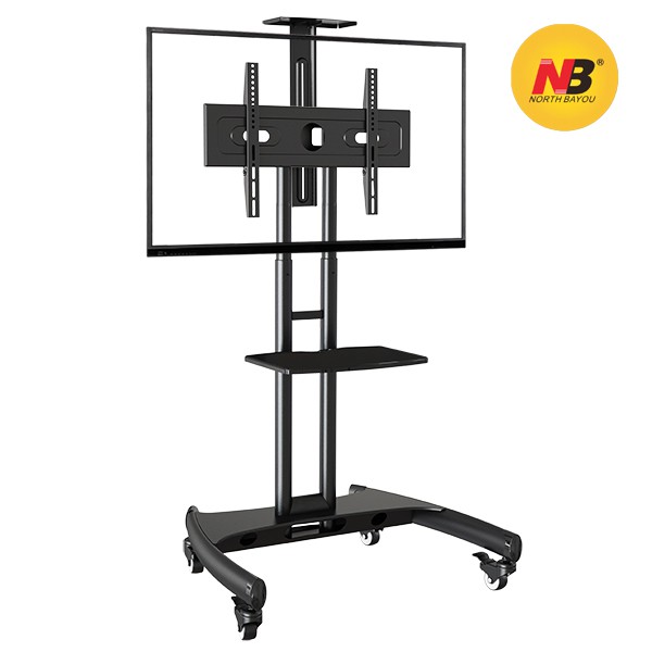 New Version Original NB 32 to 65 Inch Portable Mobile TV Trolley Stand