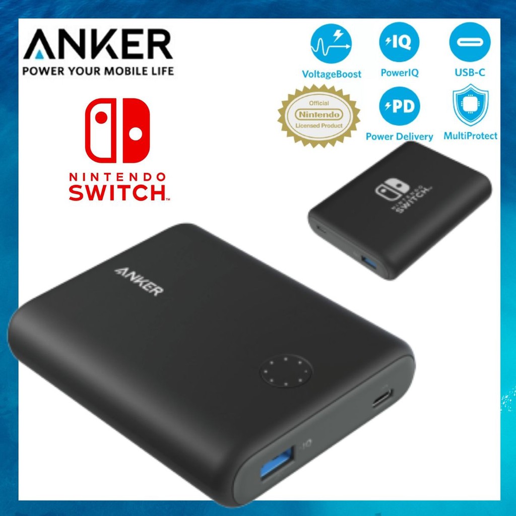 Anker A1241 PowerCore 13400mAh Nintendo Switch Edition