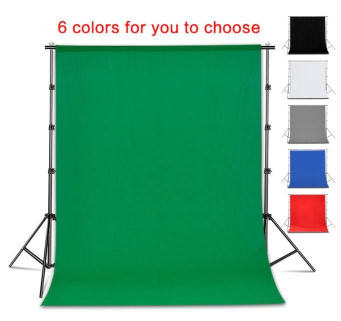 Green Screen Backdrop Cloth 3x3m Chromakey Cotton photography