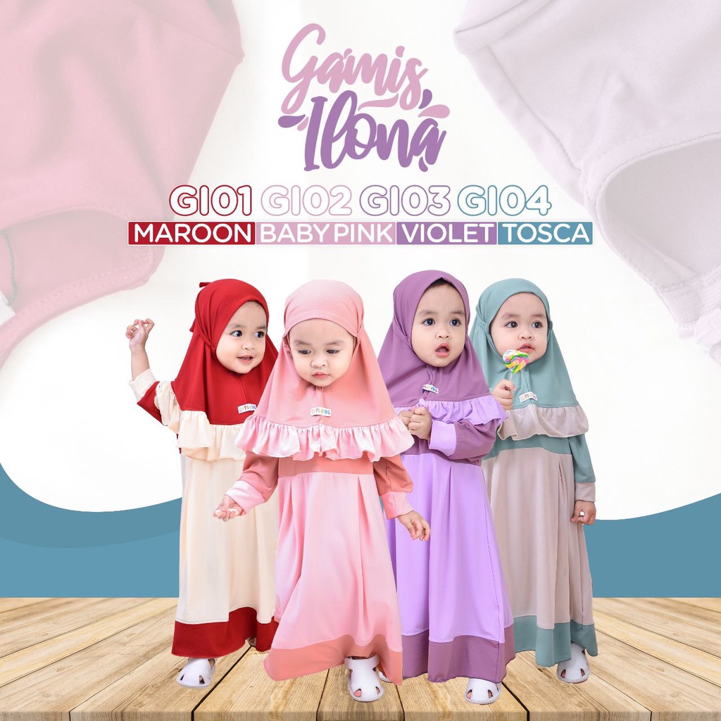 Ilona Baby Robe Set Age 36 Years by Cutekids Shopee Malaysia