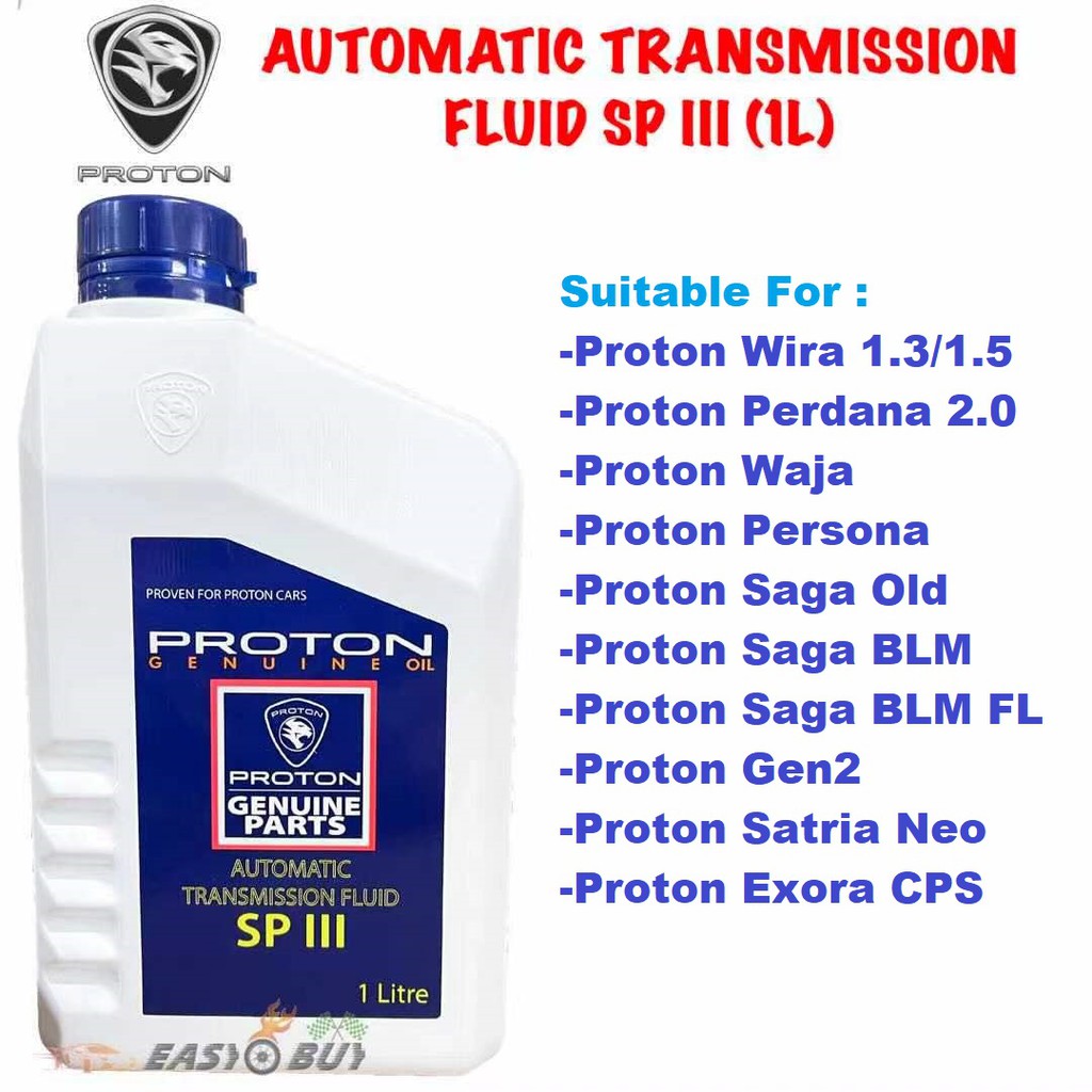 MS991159 Proton SP3 ATF auto gear oil (1L) for Proton Saga, Iswara