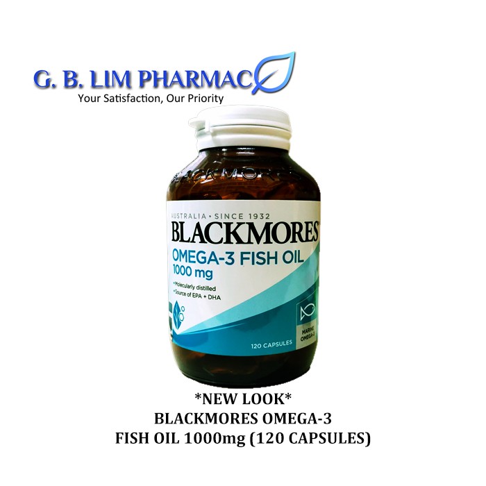 Blackmores Omega 3 Fish Oil 1000mg 120 capsules (EXP 14022023) Shopee Malaysia