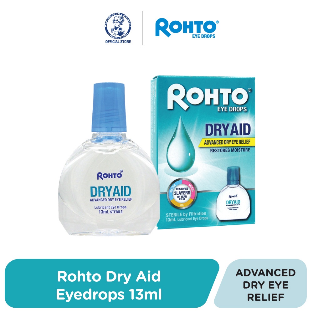 ROHTO DRY AID EYE DROPS 13ML Shopee Malaysia