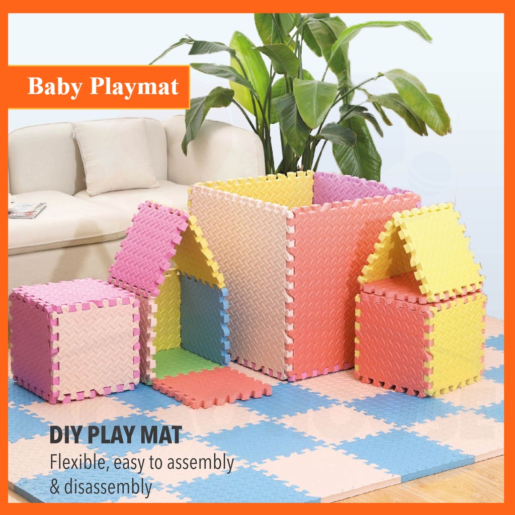 Eva Foam Baby Playmat BabyFloor Carpet Playmat 30x30cm Shopee Malaysia